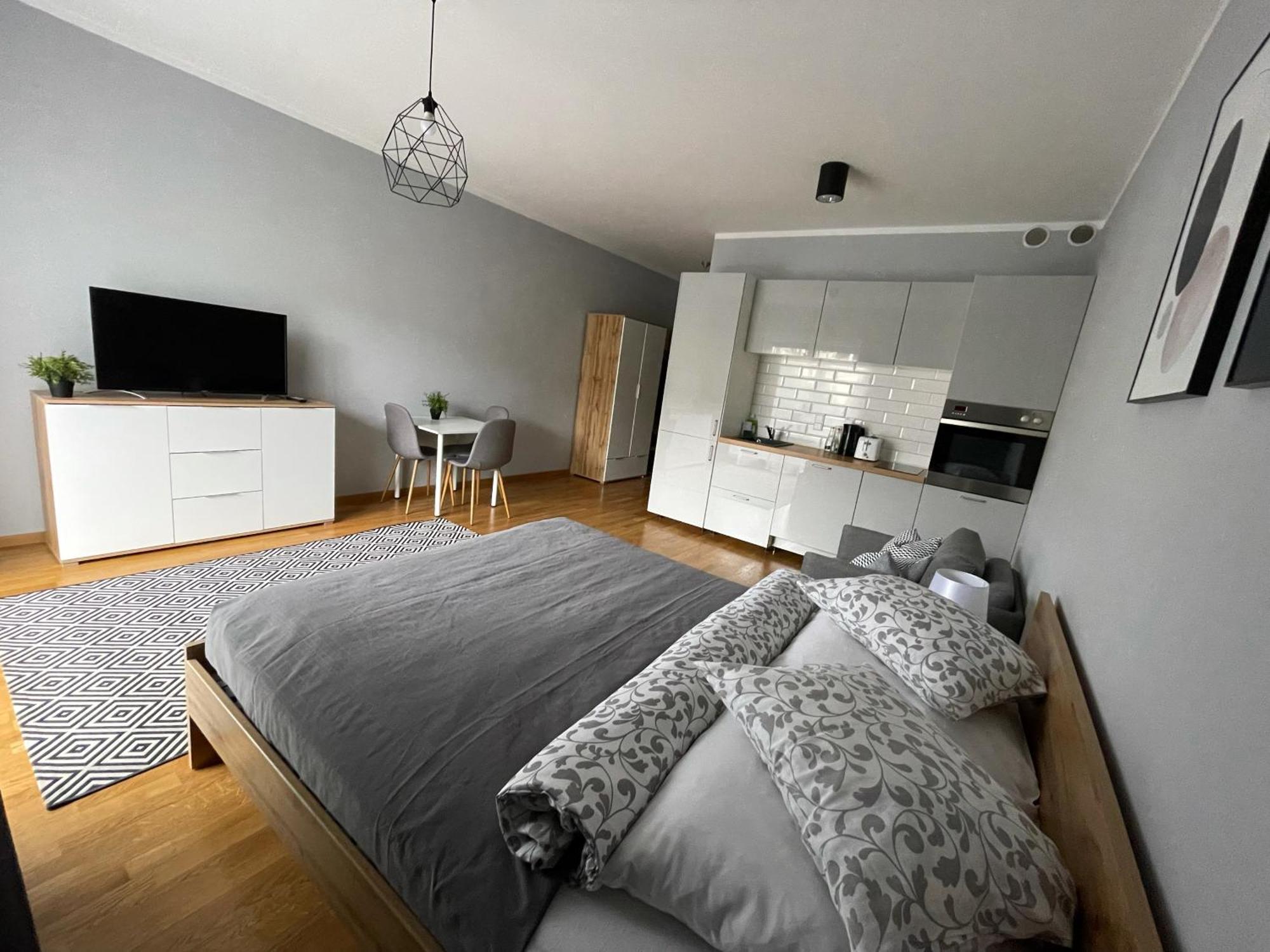 Apartamenty Tespis - Francuska Atal Park Kattowitz Zimmer foto